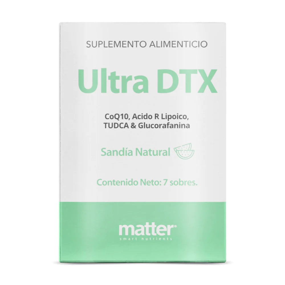 Ultra DTX | CoQ10, Ácido R Lipoico, TUDCA & Glucorafanina
