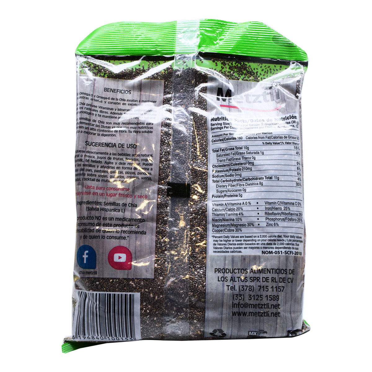 SEMILLA DE CHIA 500 G