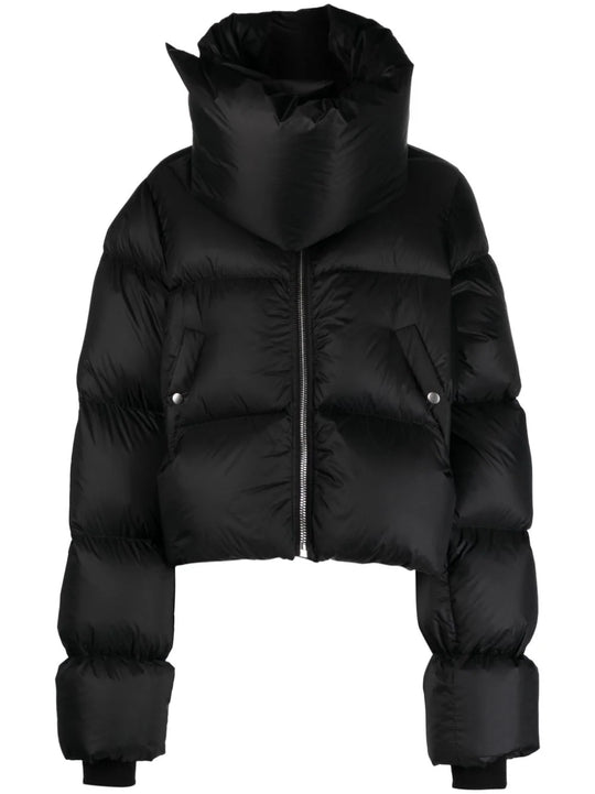 Rick Owens - Chamarra capitonada con cuello alzado