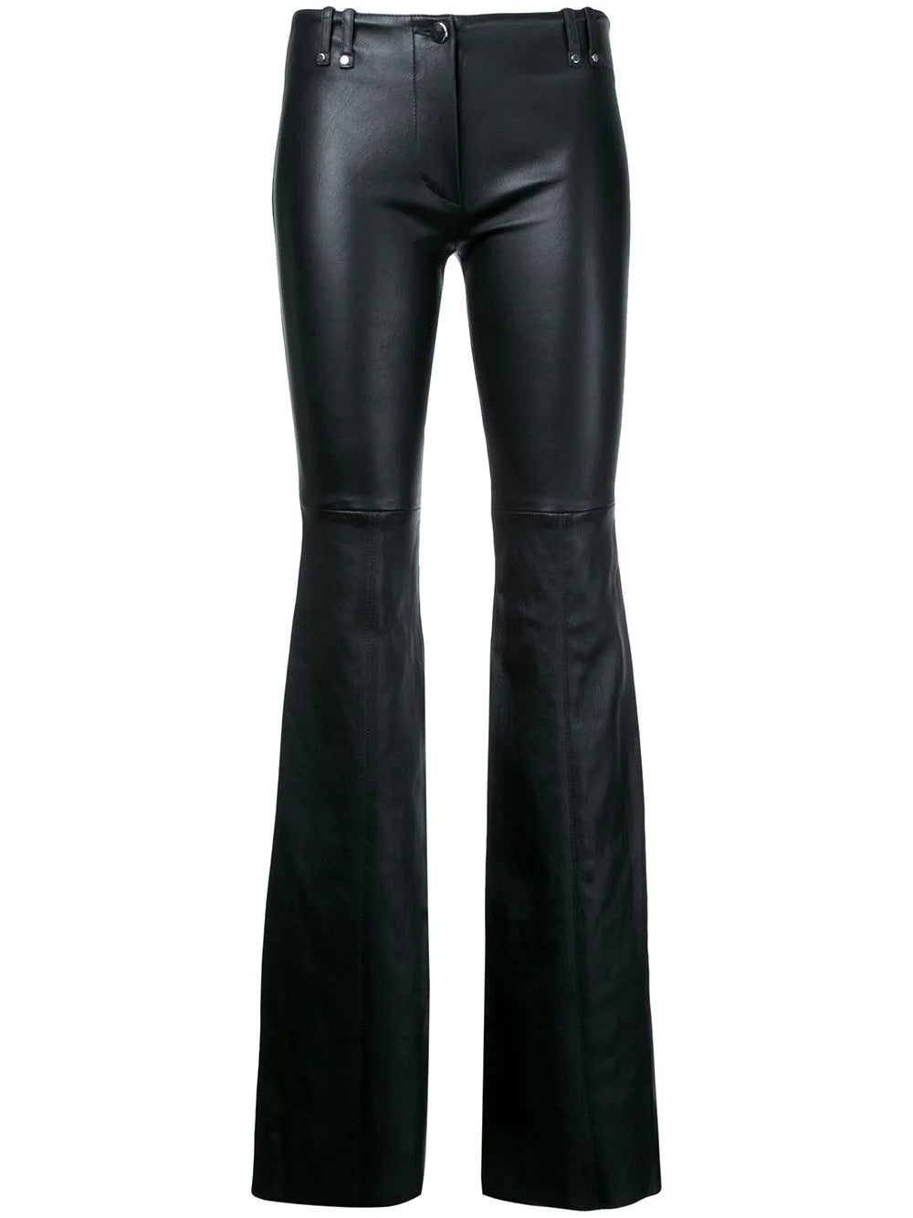 Plein Sud - Flared leather trousers