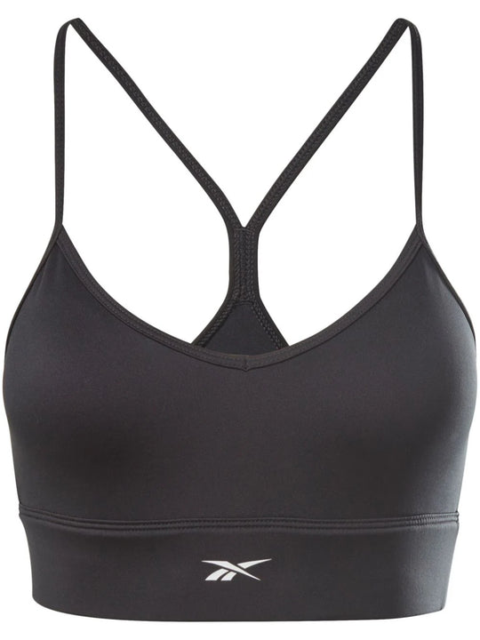 Reebok - Bra deportivo con logo estampado