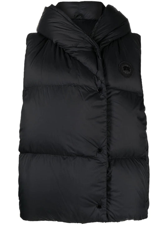 Canada Goose - Chaleco capitonado Rhoda con capucha