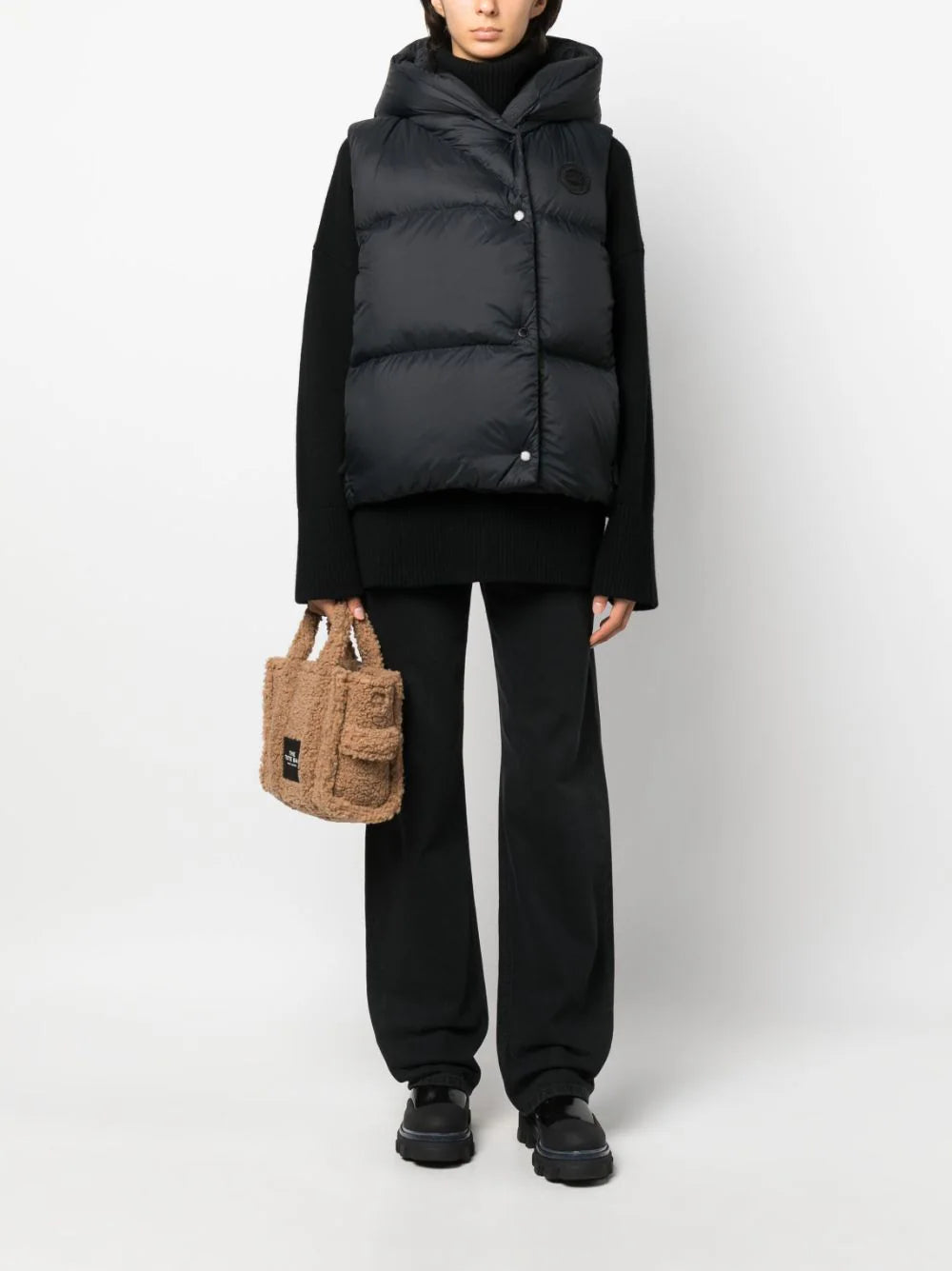 Canada Goose - Chaleco capitonado Rhoda con capucha