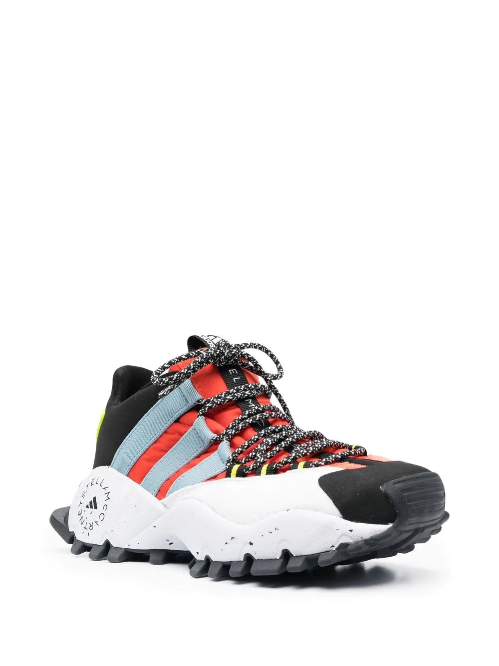 Adidas by Stella McCartney - Tenis con paneles y diseño color block