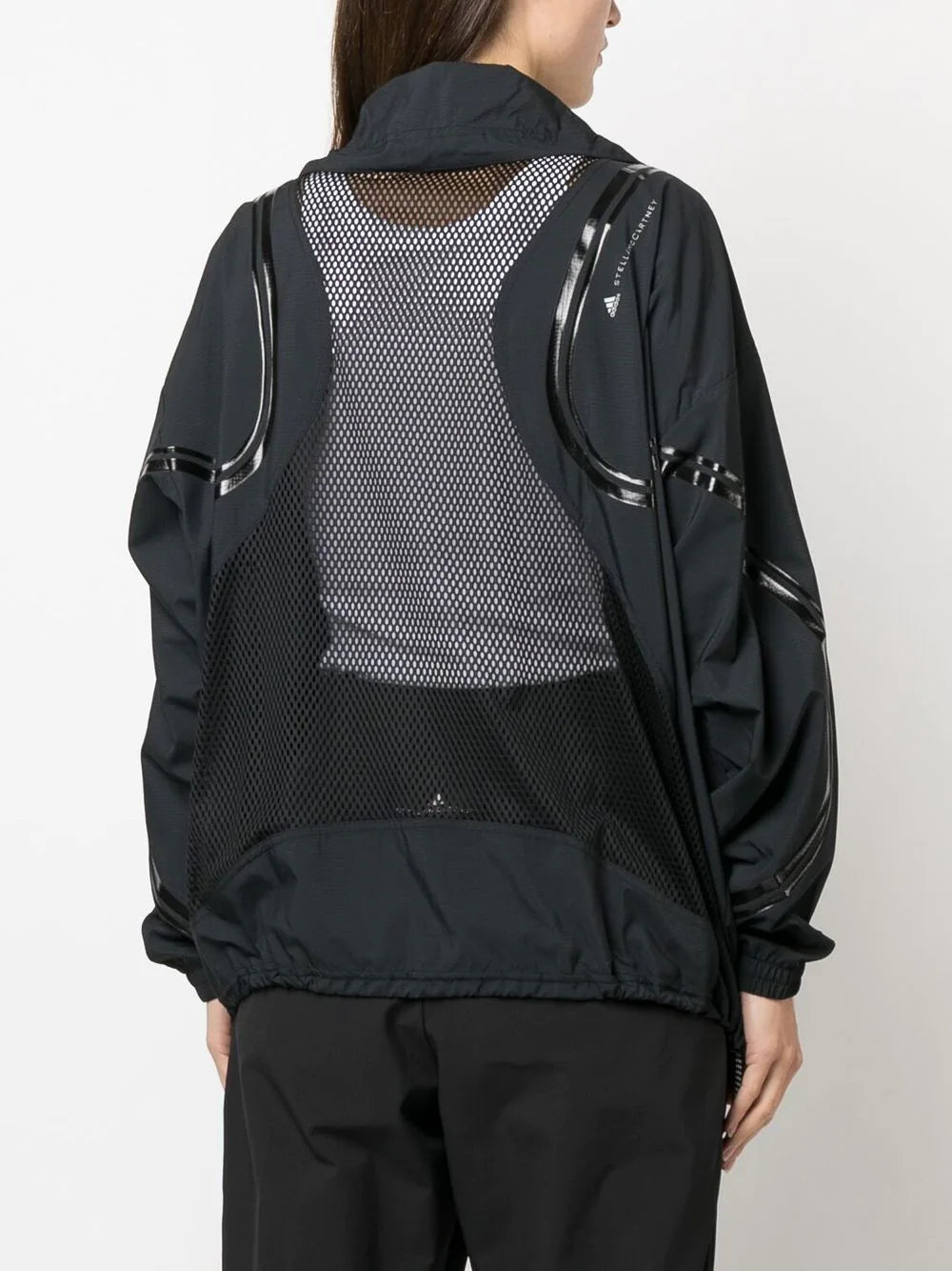 Adidas by Stella McCartney - Chamarra ligera con panel de malla