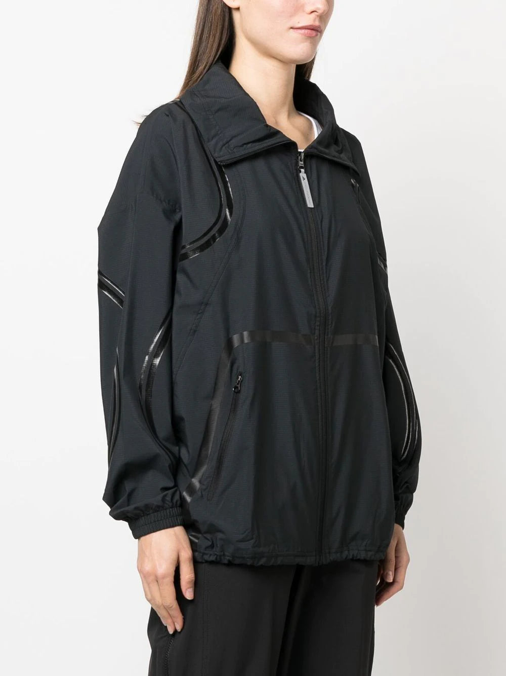 Adidas by Stella McCartney - Chamarra ligera con panel de malla