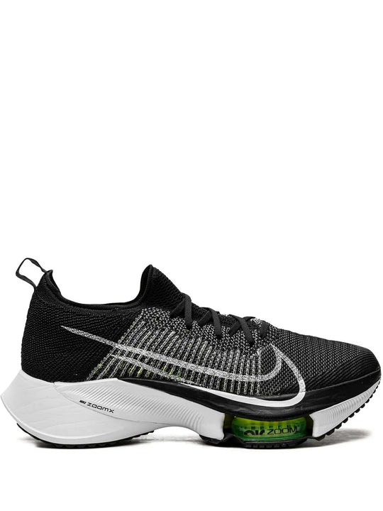Nike Air Zoom Tempo Next% Flyknit "Black/White/Volt" sneakers
