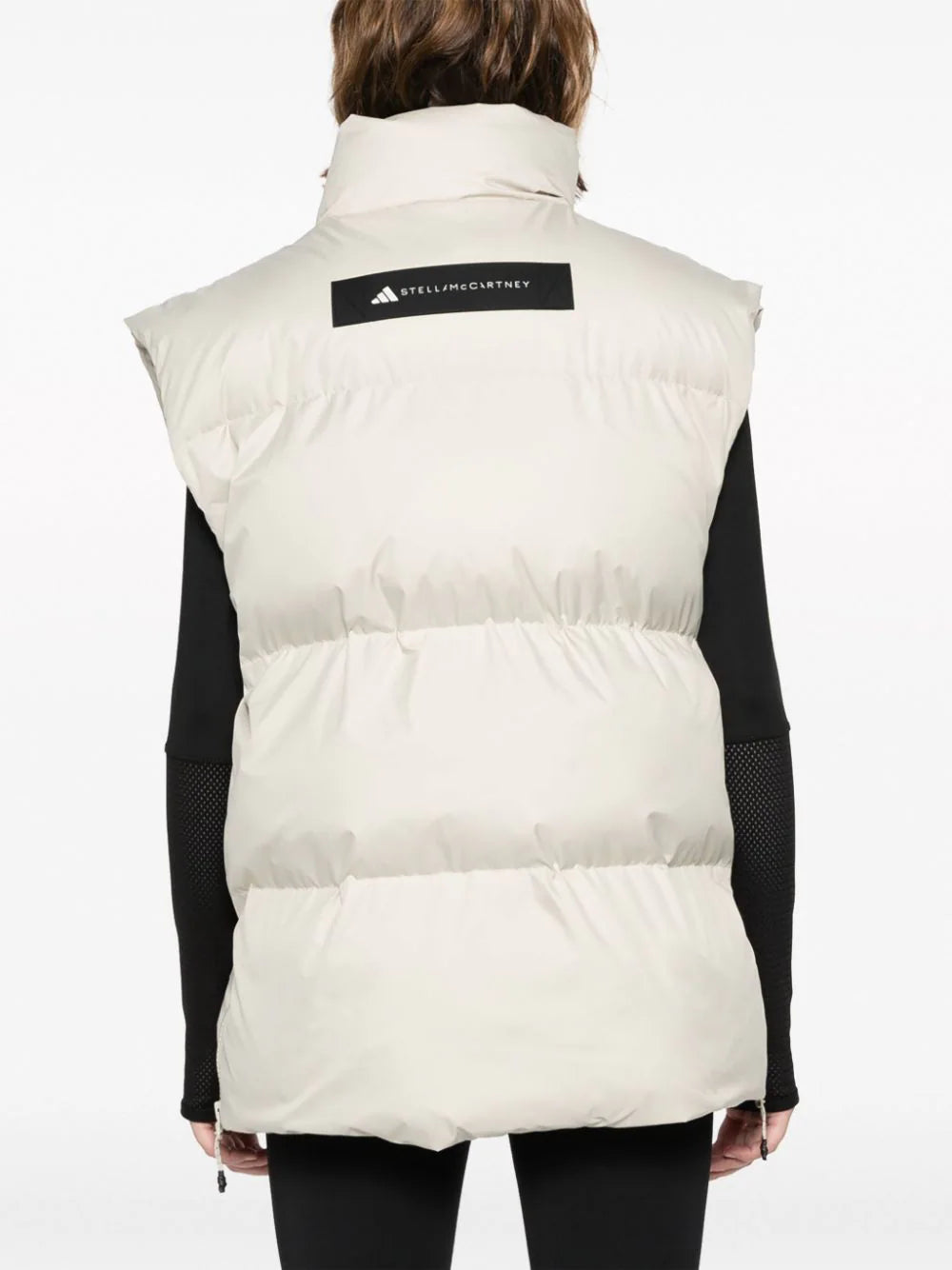 Adidas by Stella McCartney - Chaleco capitonado con parche del logo