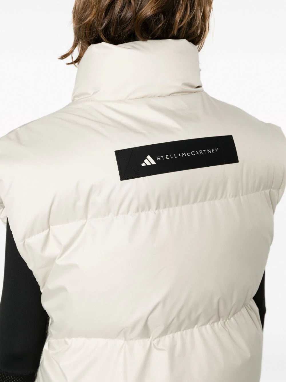 Adidas by Stella McCartney - Chaleco capitonado con parche del logo