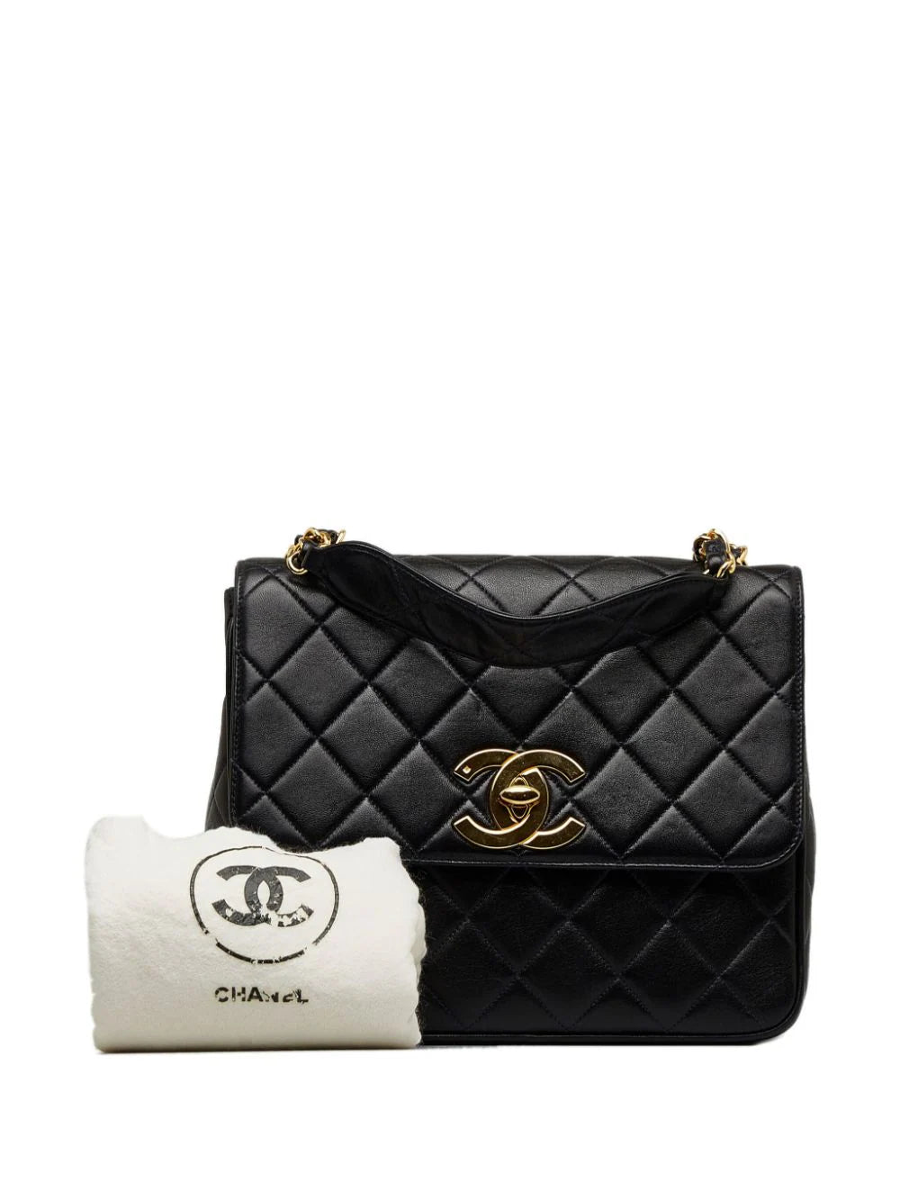 CHANEL Pre-Owned - Bolsa de hombro con solapa grande 1994-1996