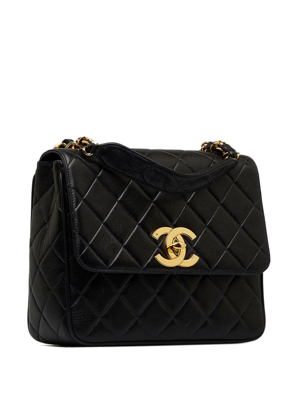 CHANEL Pre-Owned - Bolsa de hombro con solapa grande 1994-1996