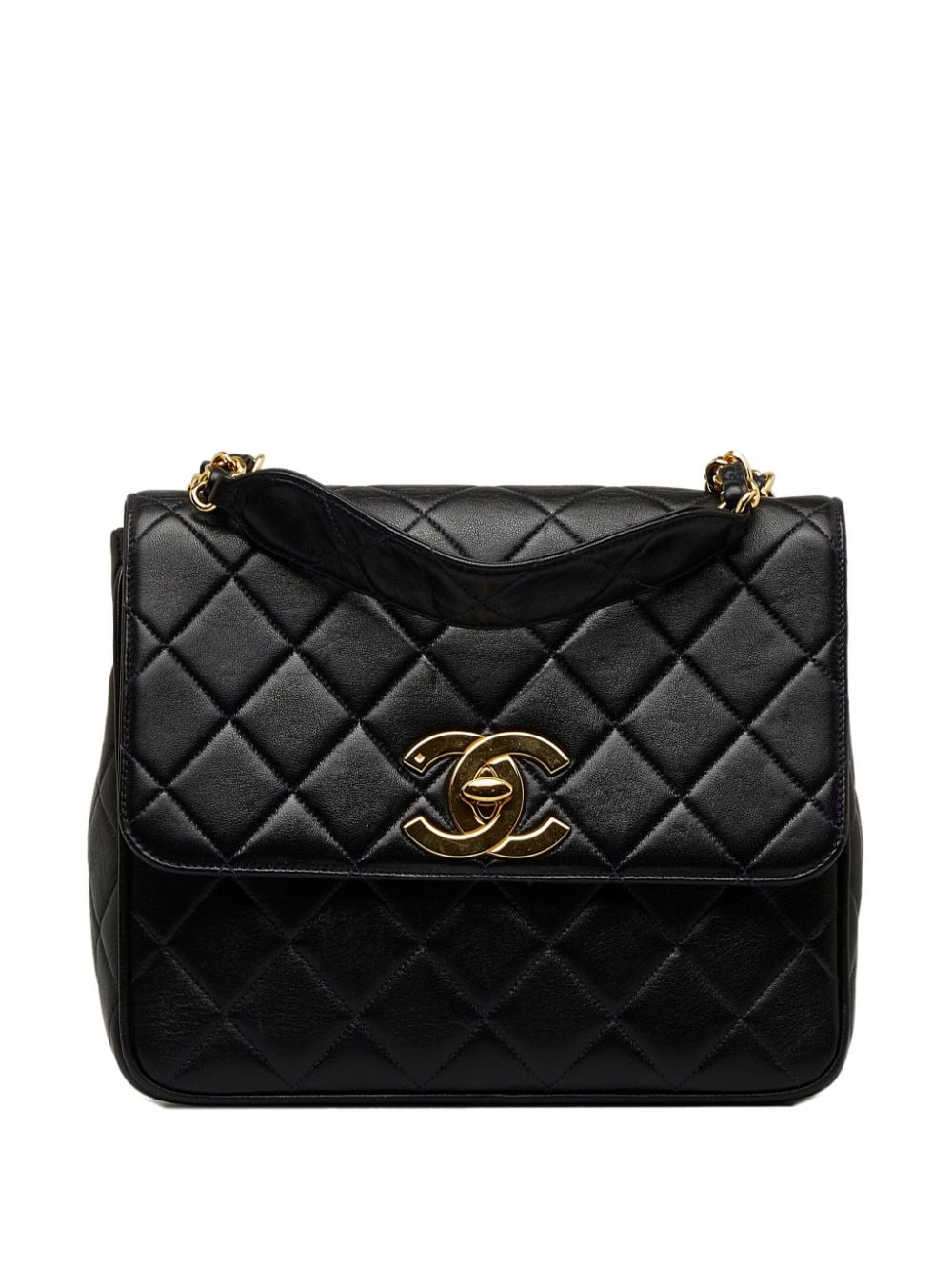 CHANEL Pre-Owned - Bolsa de hombro con solapa grande 1994-1996