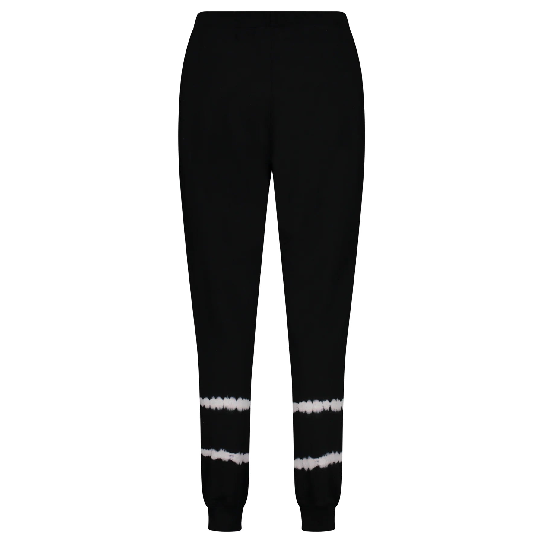 Pants Negros Sersana de Fleece con Tie Dye Unisex