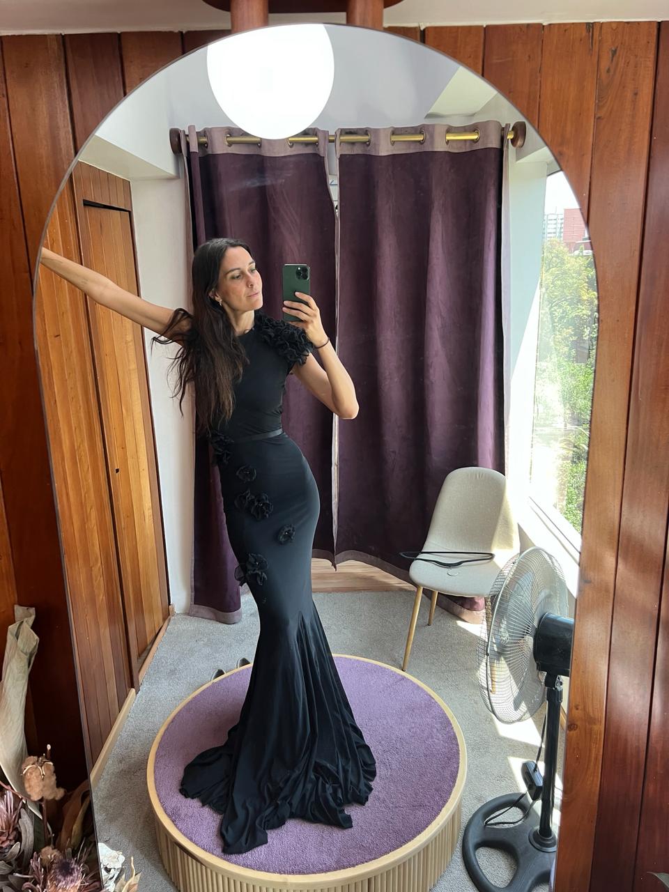 Vestido Pétalo Bordado