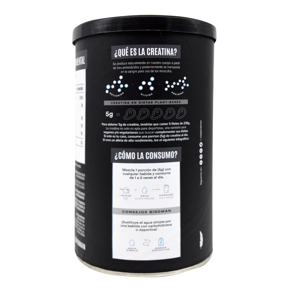 Birdman - Creatina Monohidratada - 450 gr