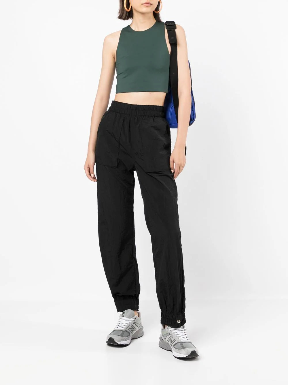Girlfriend Collective - Top con cuello redondo