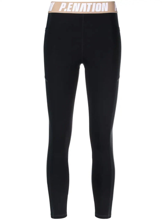 P.E Nation - Leggins con logo en la pretina