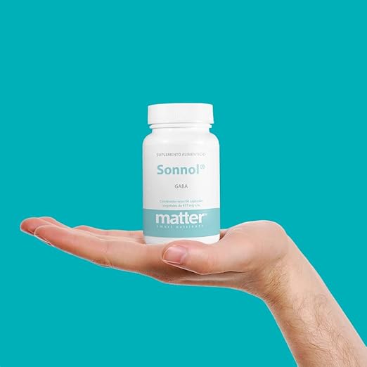 MATTER SMART NUTRIENTS | Sonnol | Suplemento Alimenticio a base de GABA | 60 Cápsulas vegetales