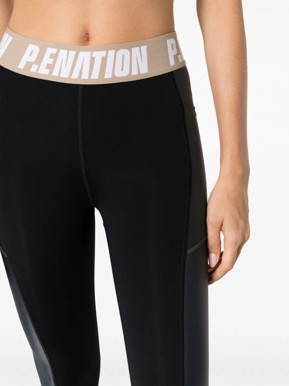P.E Nation - Leggins con logo en la pretina