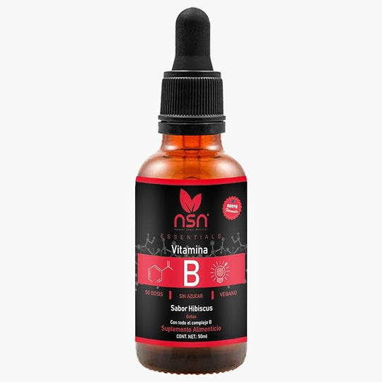 NSN Complejo B - Focus | Rico Sabor a Hibiscus - 50 mL