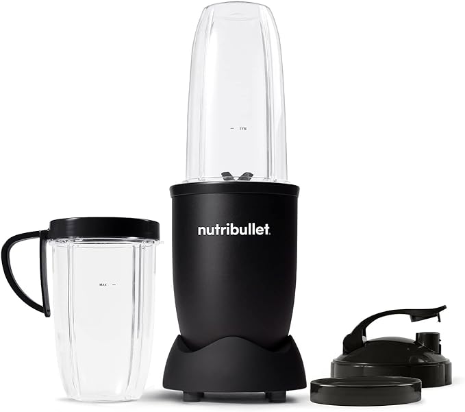 Nutribullet NB9-0904AK-DL Personal Blender 7 piezas, 900W, Matte Negro