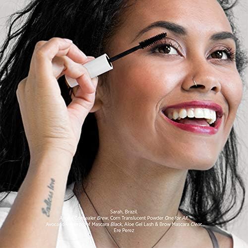 Ere Perez Mascara de Aguacate Contra Agua, Black, 10 ml