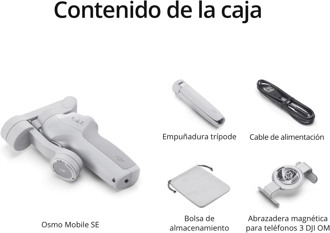 DJI Osmo Mobile SE, Estabilizador Inteligente en Tres Ejes para teléfonos