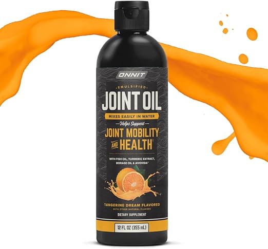 Onnit Joint Oil Liquid Fish Rich in Omega 3s DHA & EPA - 355 ml