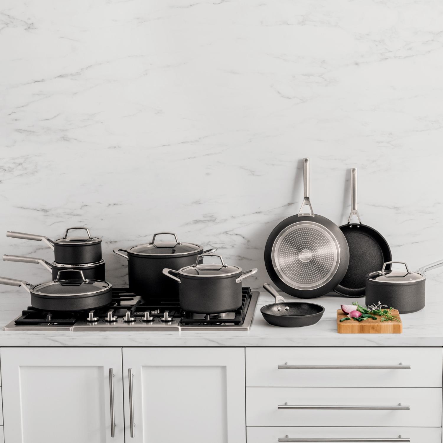 Batería de cocina, Ninja Foodi NeverStick Premium, 16 piezas - C39900
