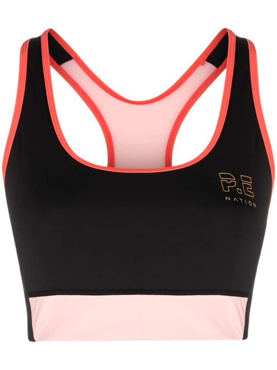 P.E Nation - Bra deportivo con logo estampado