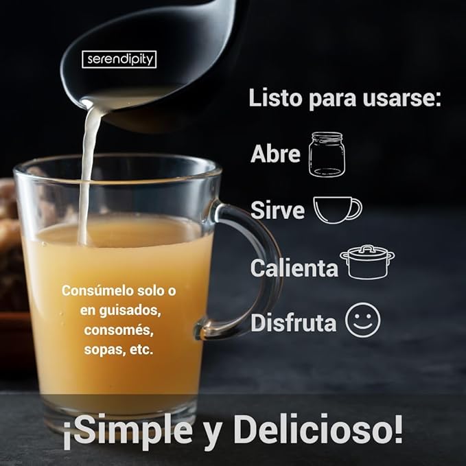 Serendipity - Caldo de Huesos de Res de 400ml