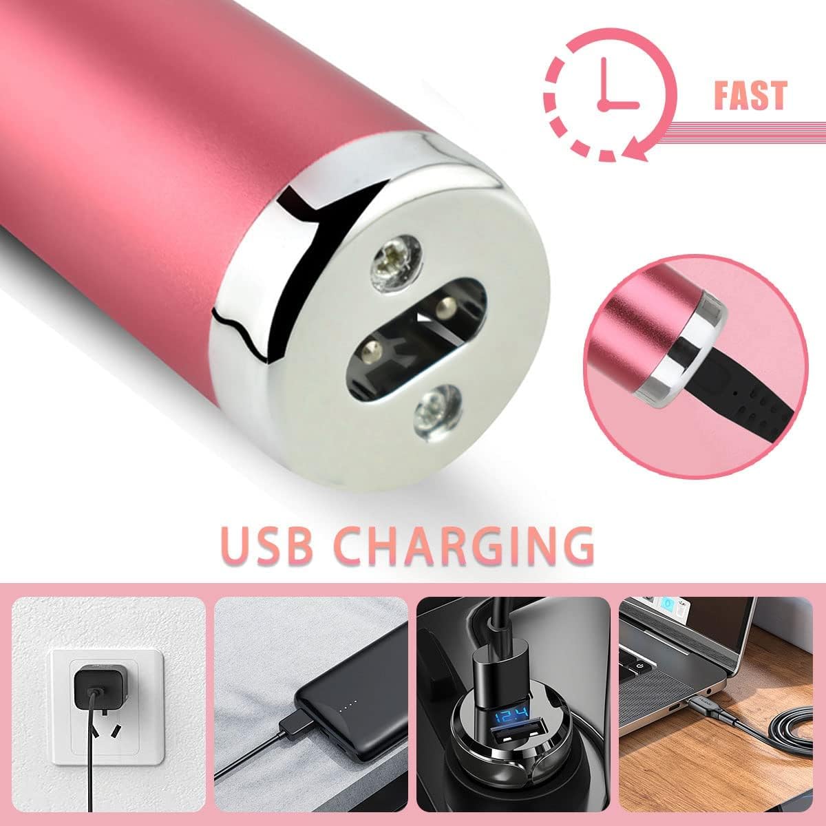 Maquina de Afeitar Eléctrica para Mujer 5 en 1