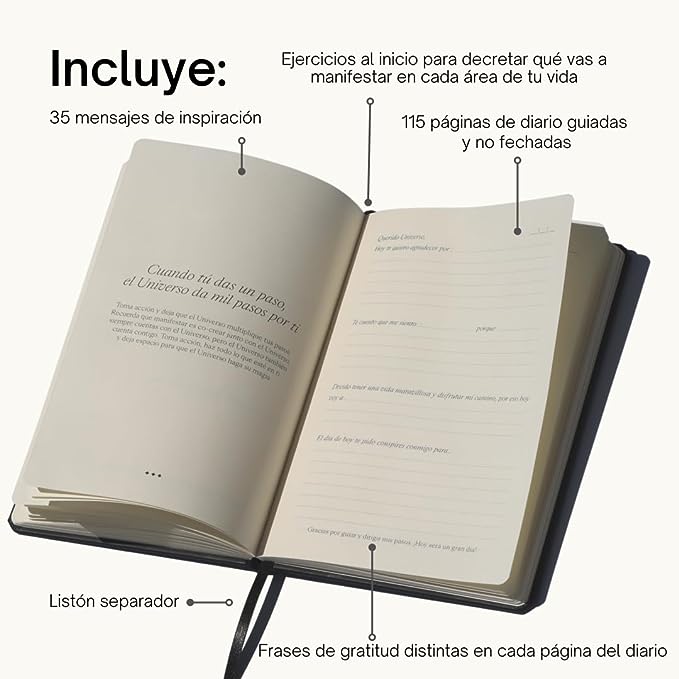 Cartas al Universo - Diario de Gratitud y Manifestación