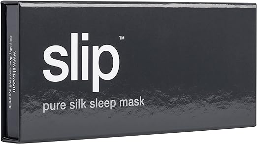 Slip Máscara de seda para dormir, color carbón (talla única)