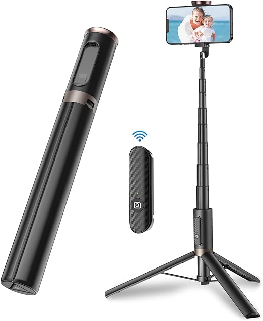 Trípode de Viaje Palo Selfie para Teléfono Celular - 152 cm