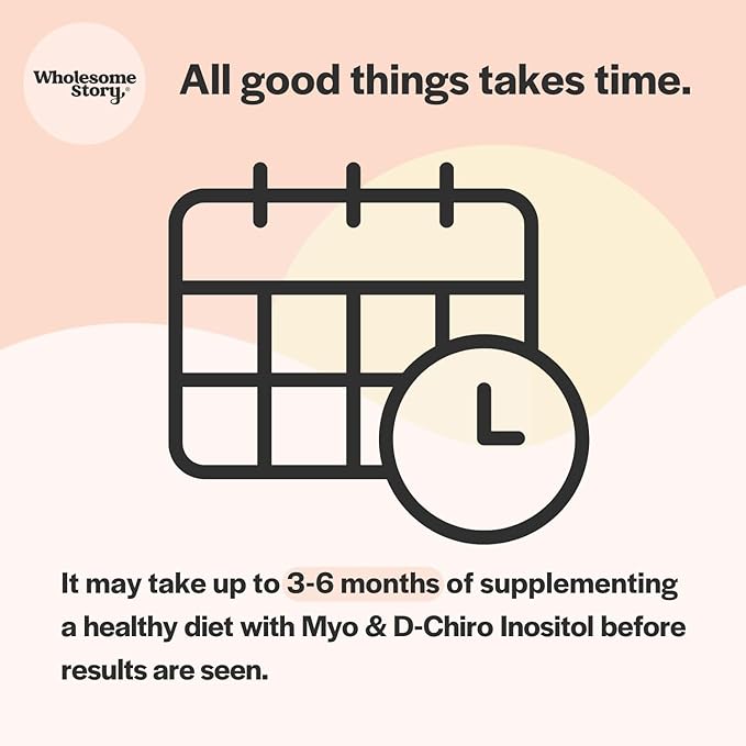 Wholesome Story Myo-inositol y D-Chiro mezcla de inositol - 120 caps