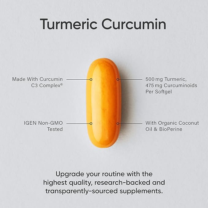 Sports Research Turmeric Curcumin C3 Complex 500 Mg - 120 Capsules