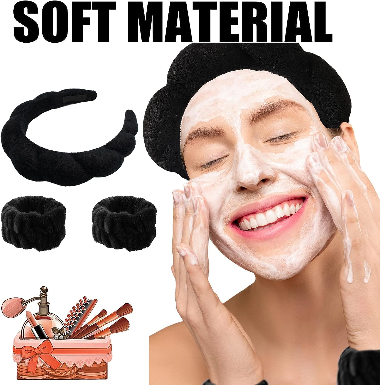 Diademas para Skincare Mujer (Juego De 7)