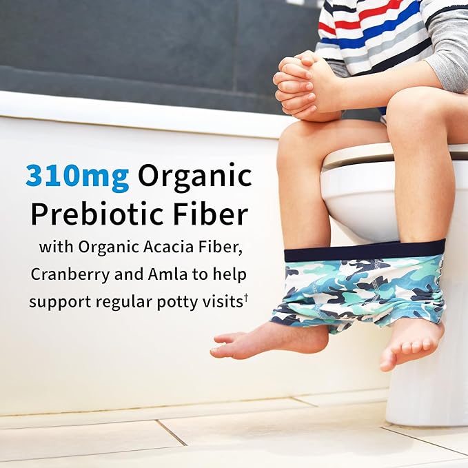 Garden of Life - Probiotics, Dr. Formulated Organic Probiotics for Kids, Strawberry Banana 30 Count