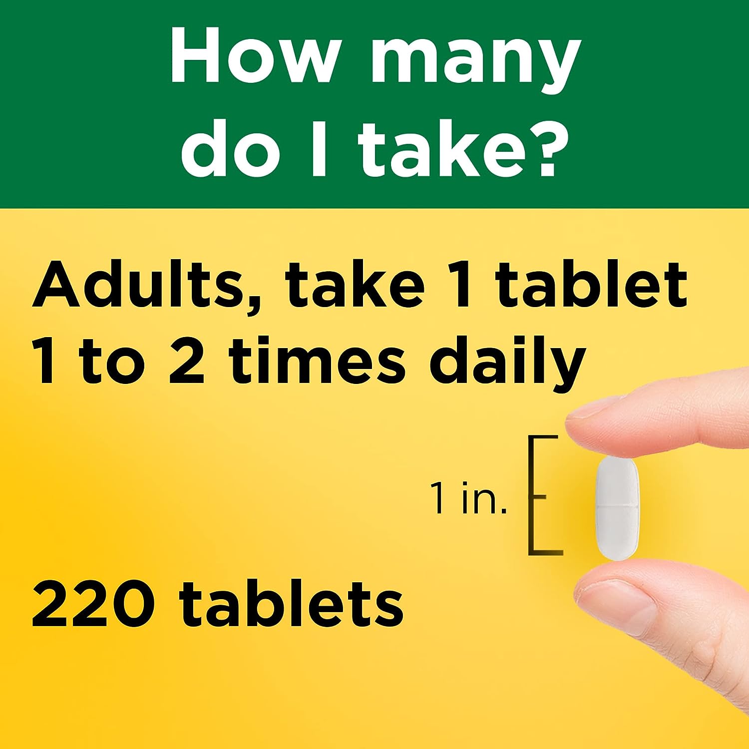 Nature Made - Calcium 600 mg with Vitamin D3 - 220 tab