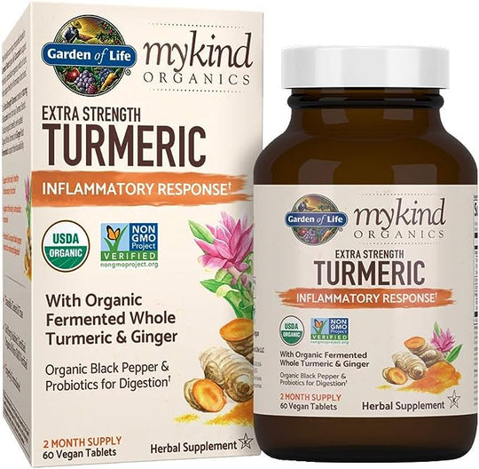Turmeric Inflammatory Response 60 Tablets-100mg