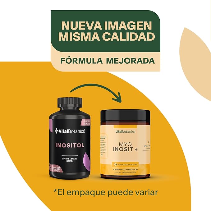 VitalBotanics Myo Inositol Puro - 200 caps