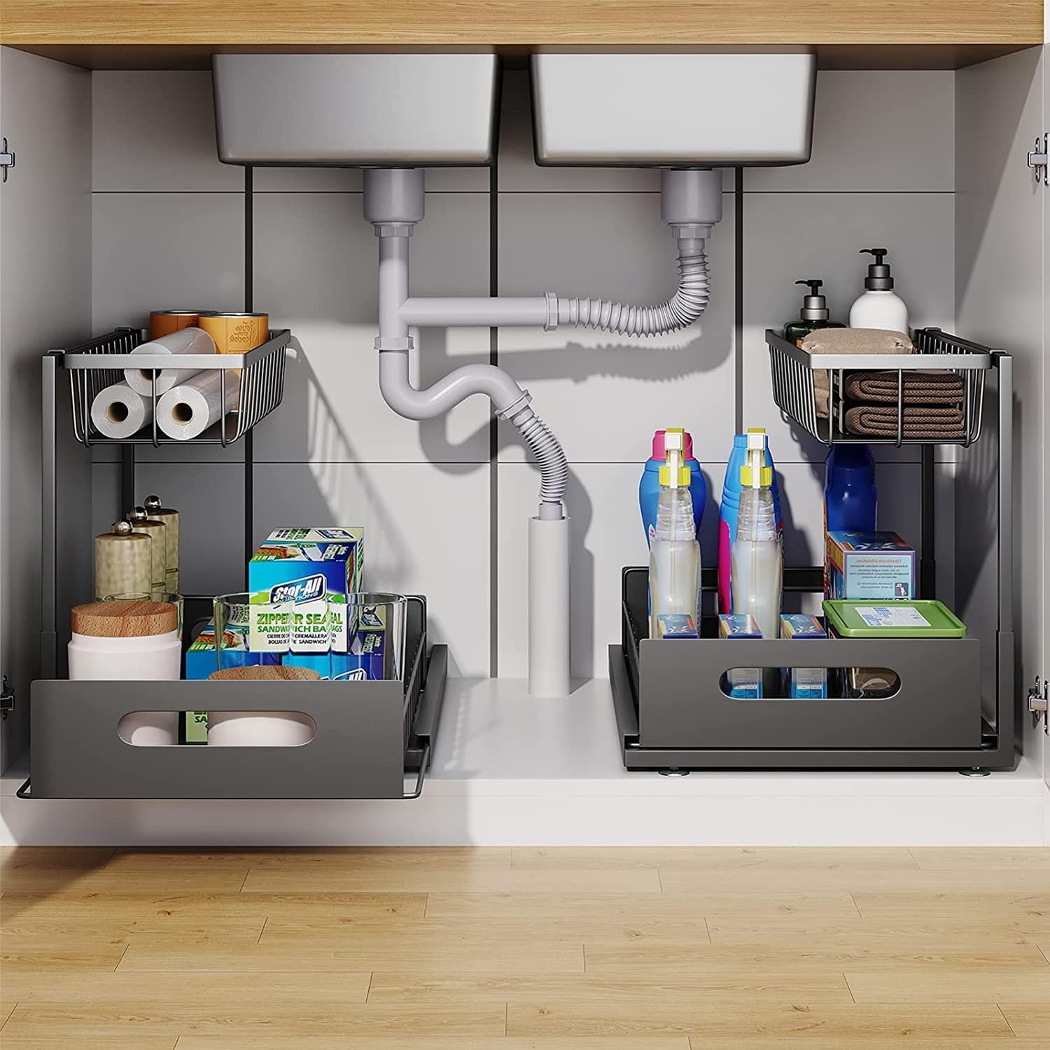 SPOWAY Organizador de Cocina - 2 Niveles
