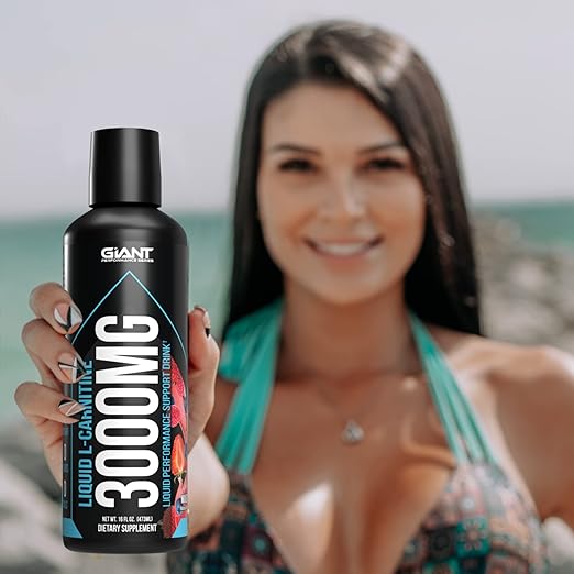 Giant Sports Performance Series, L-Carnitina Líquida - 3000