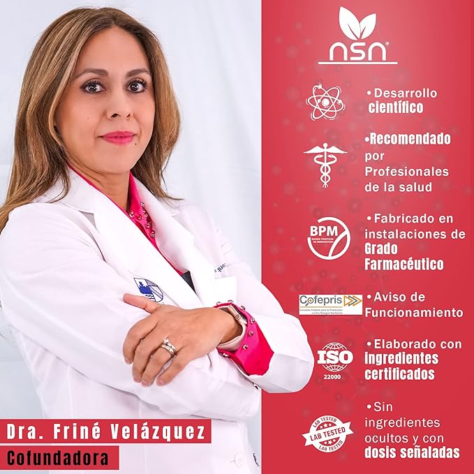 NSN Complejo B - Focus | Rico Sabor a Hibiscus - 50 mL
