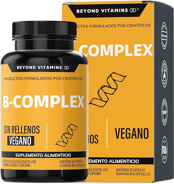 Beyond Vitamins B-Complex - 60 cápsulas