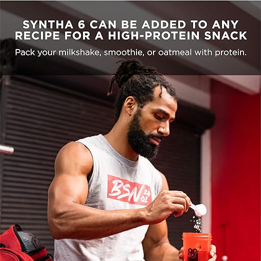 BSN SYNTHA-6 Protein Powder - Strawberry Milkshake, 5.0 lb