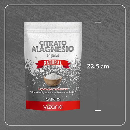 Vizana Nutrition Citrato de Magnesio en Polvo -  100 g