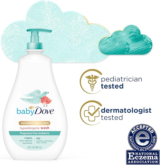 Baby Dove - Wash, Sensitive Moisture - 591 ml