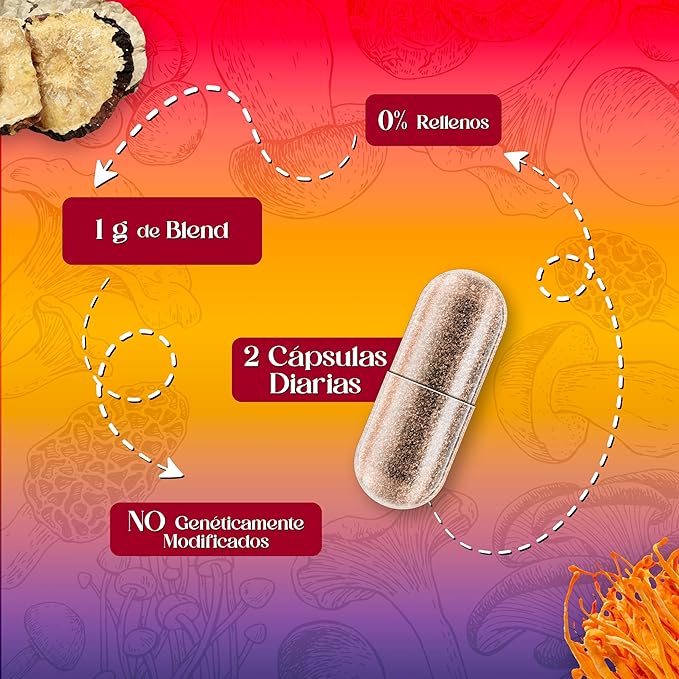 Booster Blend 60 Cápsulas de 500 mg. c/u